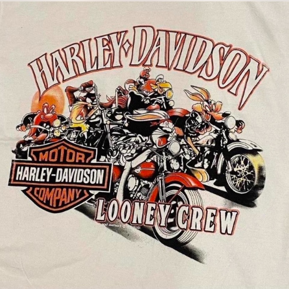 Hanes 🧡 Harley Davidson x Looney Tunes Tee